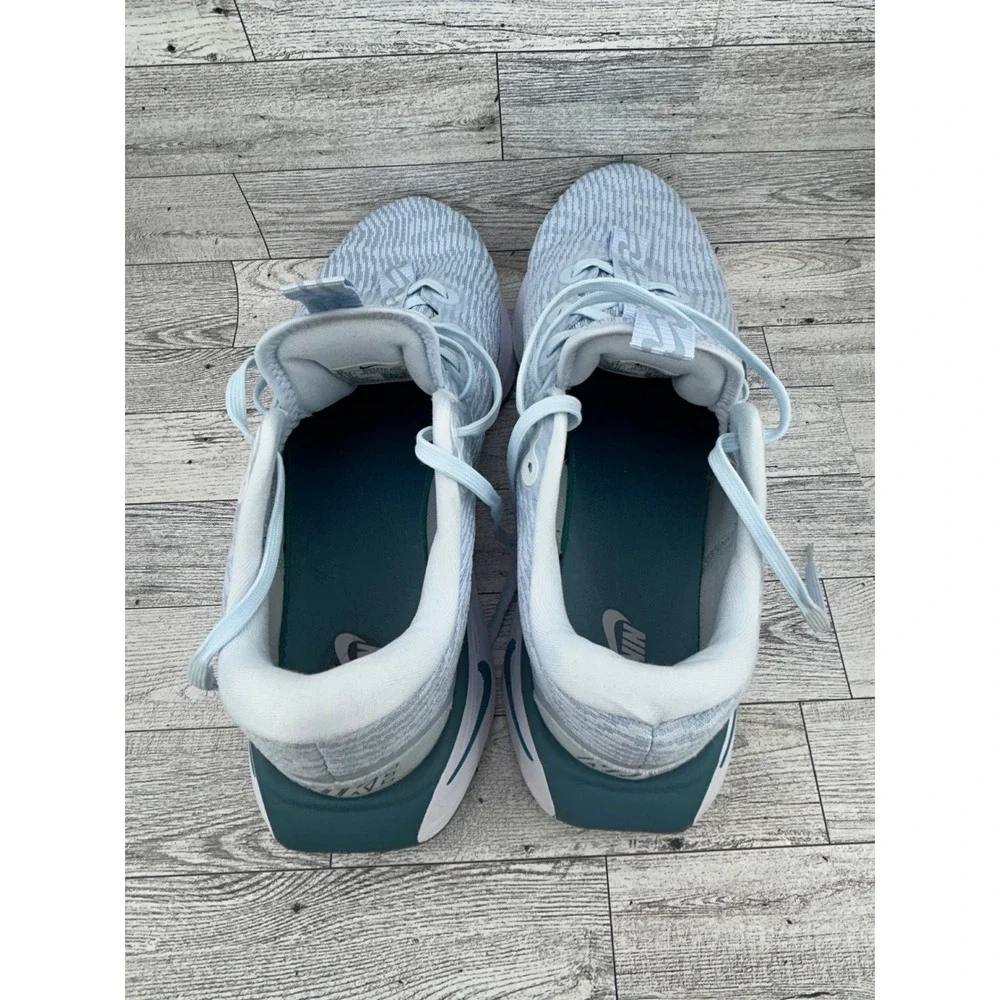 Nike Motiva Walking Shoes Women 12 Sky Blue Teal Rocker Sole Sneakers DV1238-400